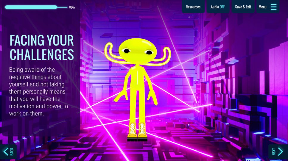 Accepting Myself new elearning program