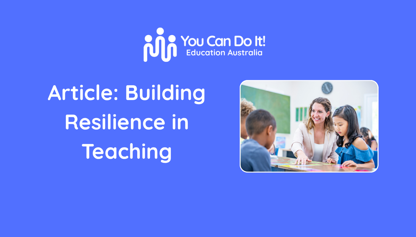 Article: Building Resilience in Teaching
