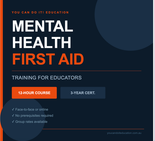 Mental Health First Aid Training for Educators and Parents