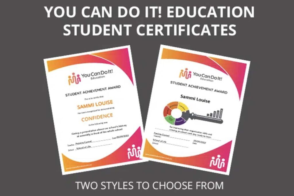 Step 7. Provide individual students with awards